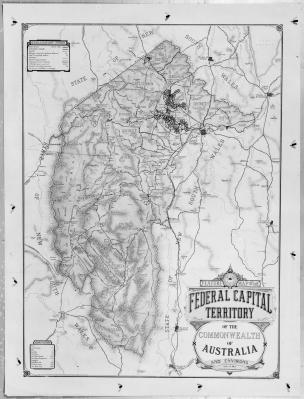 A 1933 map of the Federal Capital Territory